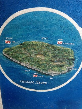 Pescador Island Dive Sites